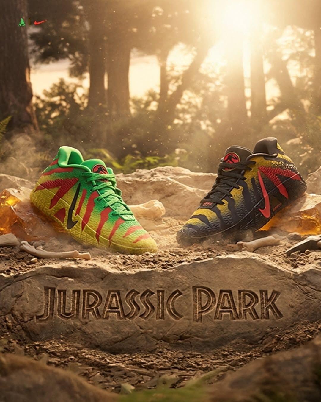 梦回侏罗纪:Nike Ja 3 ‘Jurassic Park’蛮野的!